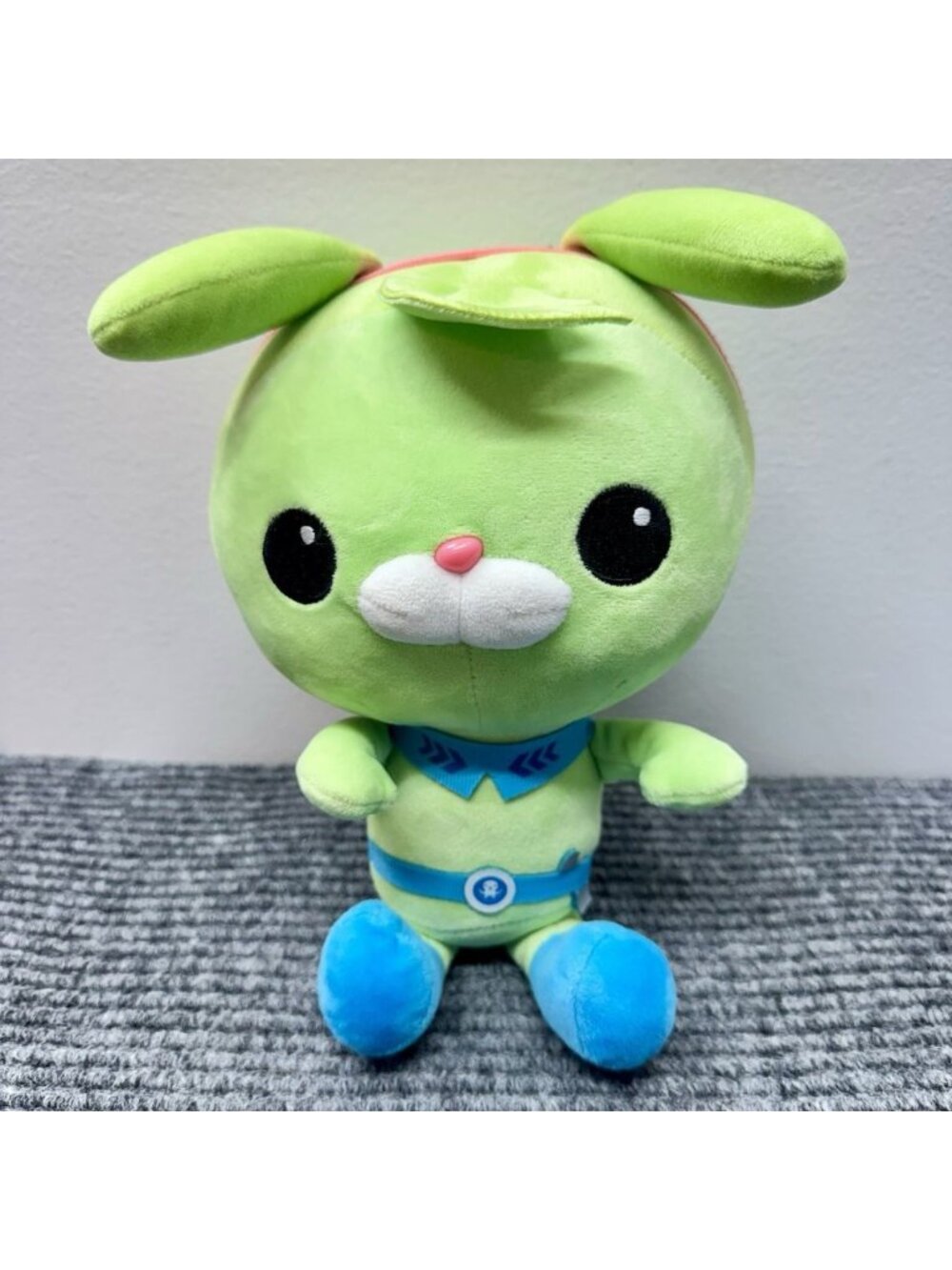Octonauts Tweak Bunny Plush Green 12” Stuffed Animal Toy Rabbit EUC